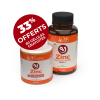 Zinc Bisglycinate 22.5 mg + 60 gélules offertes (OFFERTS = 9.42€ HTVA)