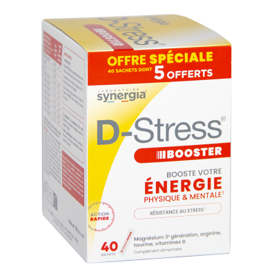 D-Stress Booster 40 Sticks dont 5 offerts