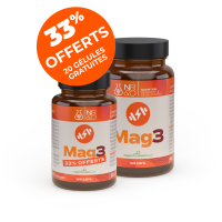 Mag3 [20 comprimés offerts, soit 33% de plus]