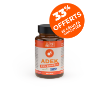 ADEK [20 capsules offertes, soit 33% de plus] - Cadeau dans le pilulier