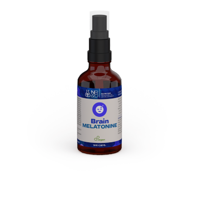 Brain Mélatonine 50ml (Nouvel arôme Orange)